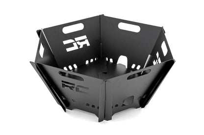 Rough Country Overland Collapsible Fire Pit w/Carry Bag by Rough Country