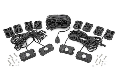 Rough Country LED Rock Light Kit | 4 Piece Set by Rough Country