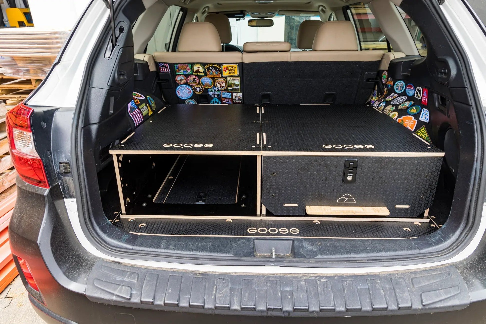 Rear Storage Package - Subaru Outback 2015-2019 5th Gen. by Goose Gear