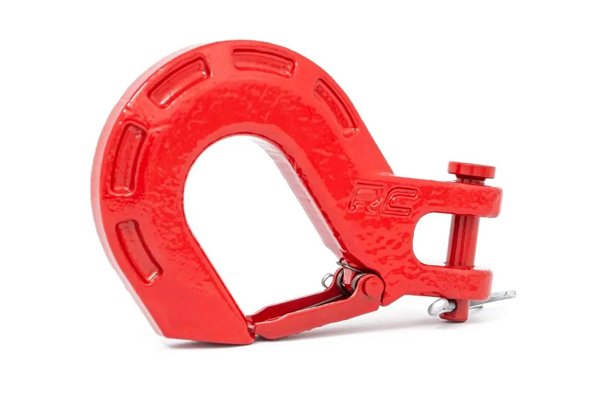 Rough Country Winch Hook | Forged | Red by Rough Country