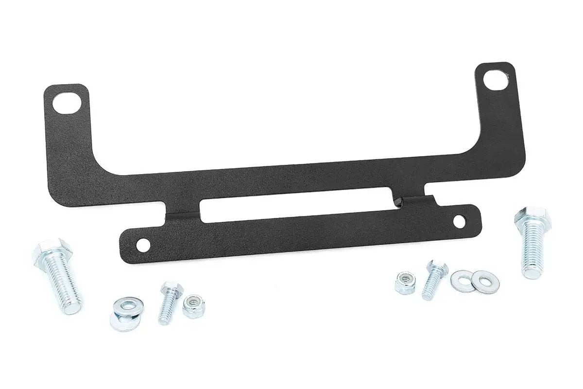 Rough Country License Plate Mnt | Roller Fairlead by Rough Country
