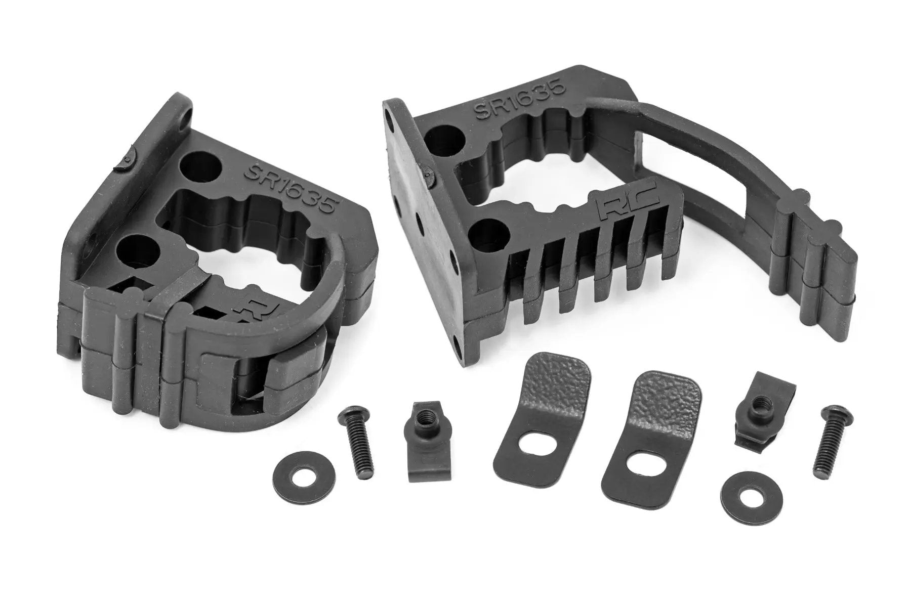 Rough Country Rubber Molle Panel Clamp Kit | Universal | 5/8" - 1 3/8" | 2-Clamps by Rough Country