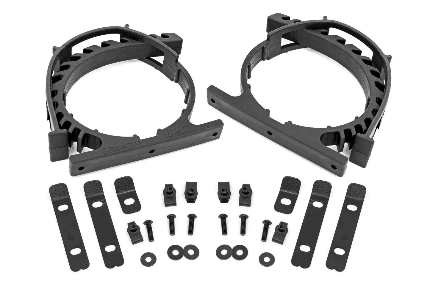 Rough Country Rubber Molle Panel Clamp Kit | Universal | 2.5" - 9.5" | 2-Clamps by Rough Country