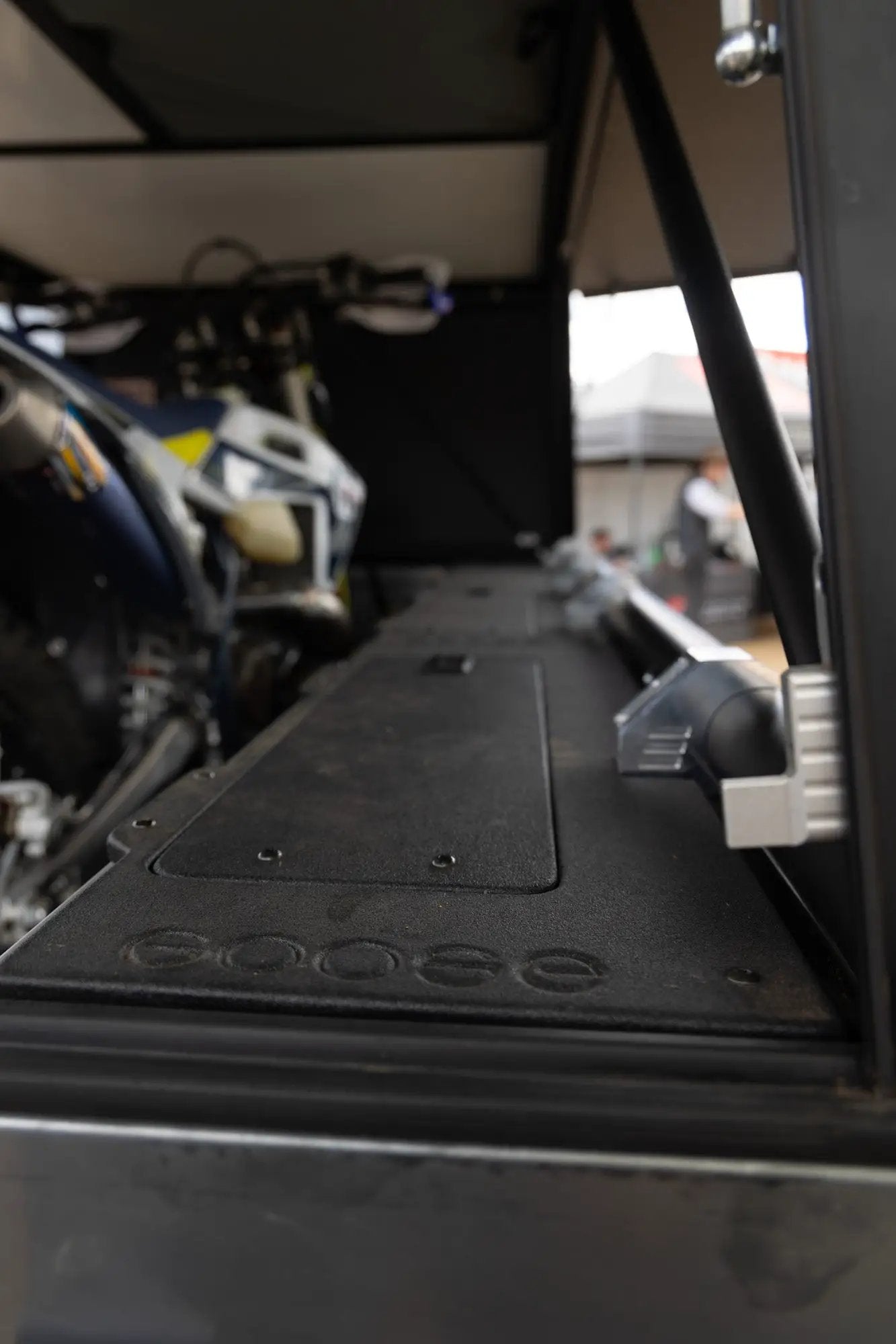 Rustic Mountain Overland Anzac GFC Moto Hauler - Passenger Side Utility Module Package by Goose Gear