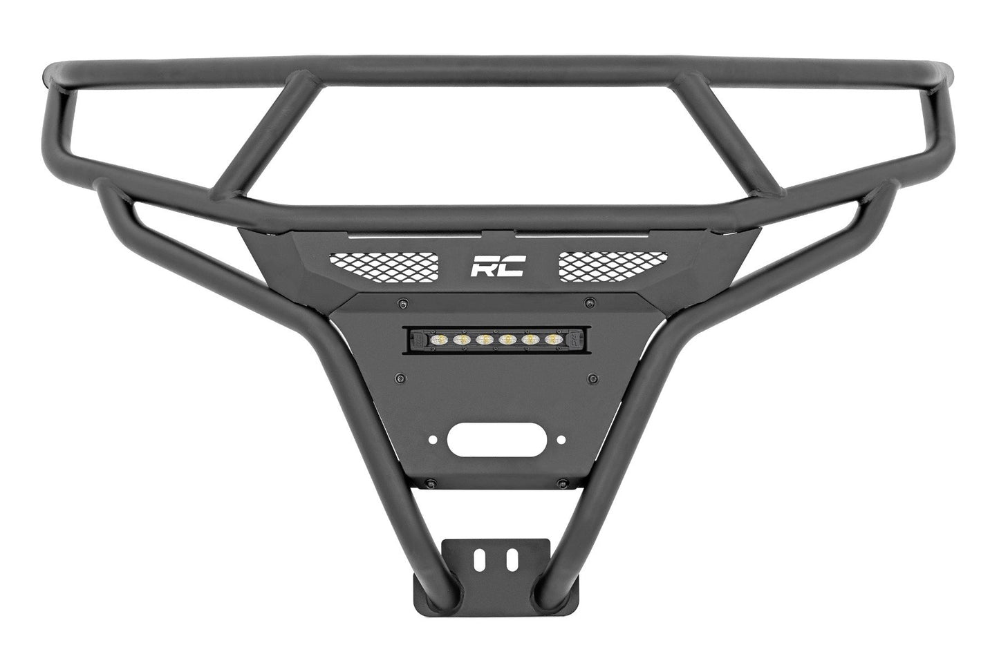Defensa tubular | Delantera | LED Serie Negra | Luz de 6" | Línea delgada | Polaris RZR XP 1000