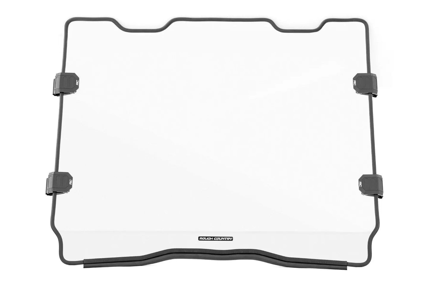 Rough Country Full Windshield | Scratch Resistant | Polaris RZR Turbo R by Rough Country