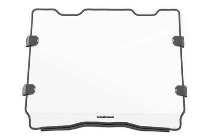 Rough Country Full Windshield | Scratch Resistant | Polaris RZR Turbo R by Rough Country