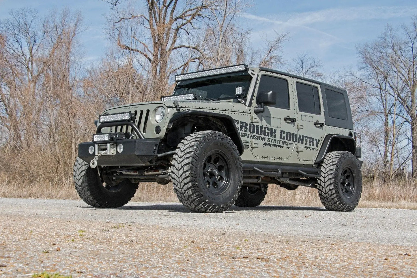 Rough Country 4 Inch Lift Kit | X-Series | Jeep Wrangler Unlimited 2WD/4WD (2007-2018) by Rough Country