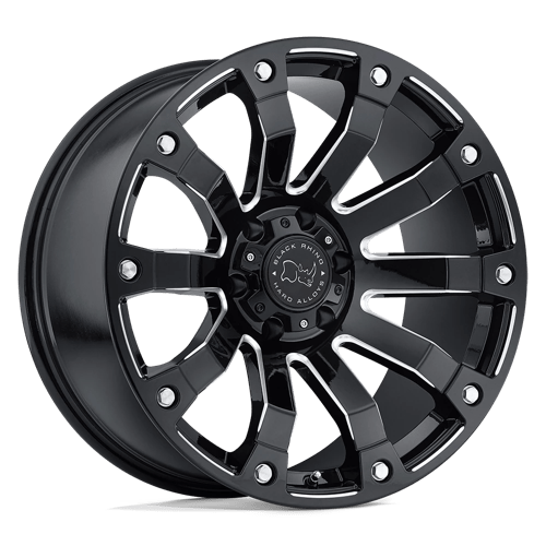 Black Rhino Hard Alloys BR SELKIRK 20X10 5X139 -12 78 G-BLK MLD