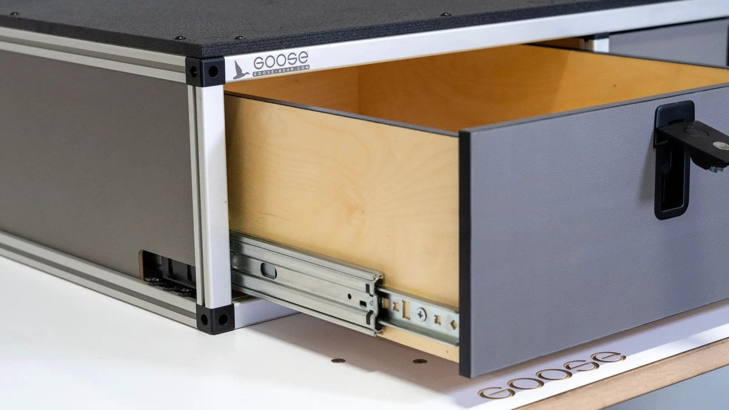Side x Side Drawer Module - 41 3/8" Wide x 28" Depth by Goose Gear