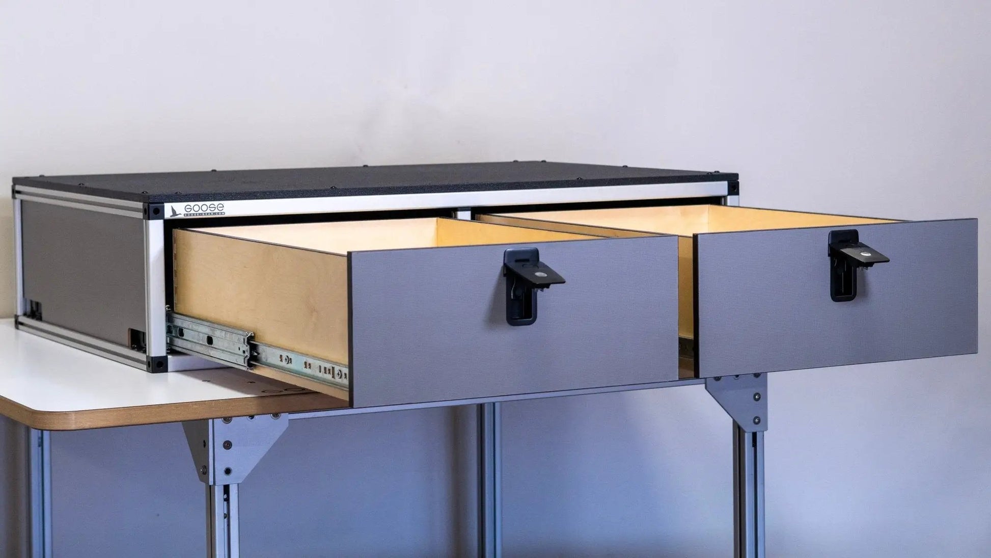 Side x Side Drawer Module - 41 3/8" Wide x 28" Depth by Goose Gear