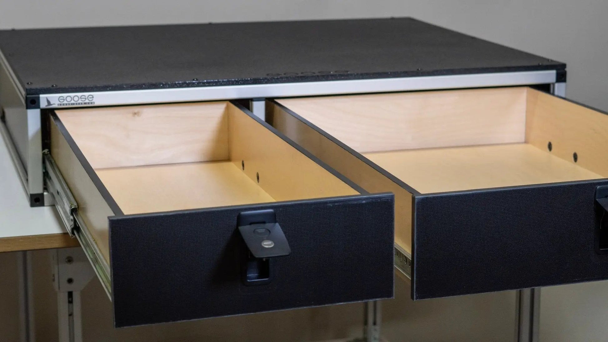 Side x Side Drawer Module - 41-3/8" Wide x 34" Depth by Goose Gear