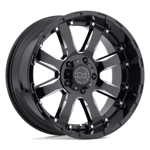 Black Rhino Hard Alloys BR SIERRA 17X9 8X170 +12 125 G-BLK MLD