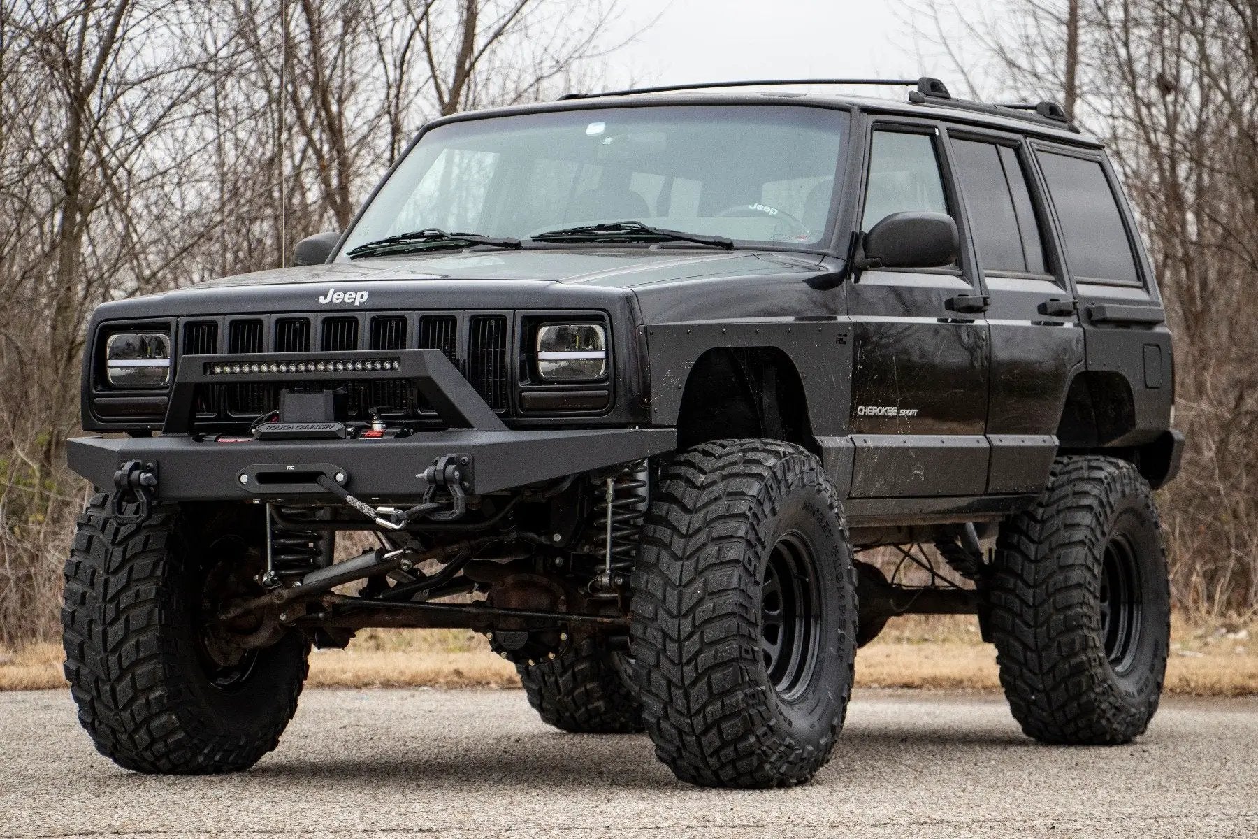 Rough Country 6.5 Inch Lift Kit | Long Arm | NP242 | Jeep Cherokee XJ 4WD (1984-2001) by Rough Country