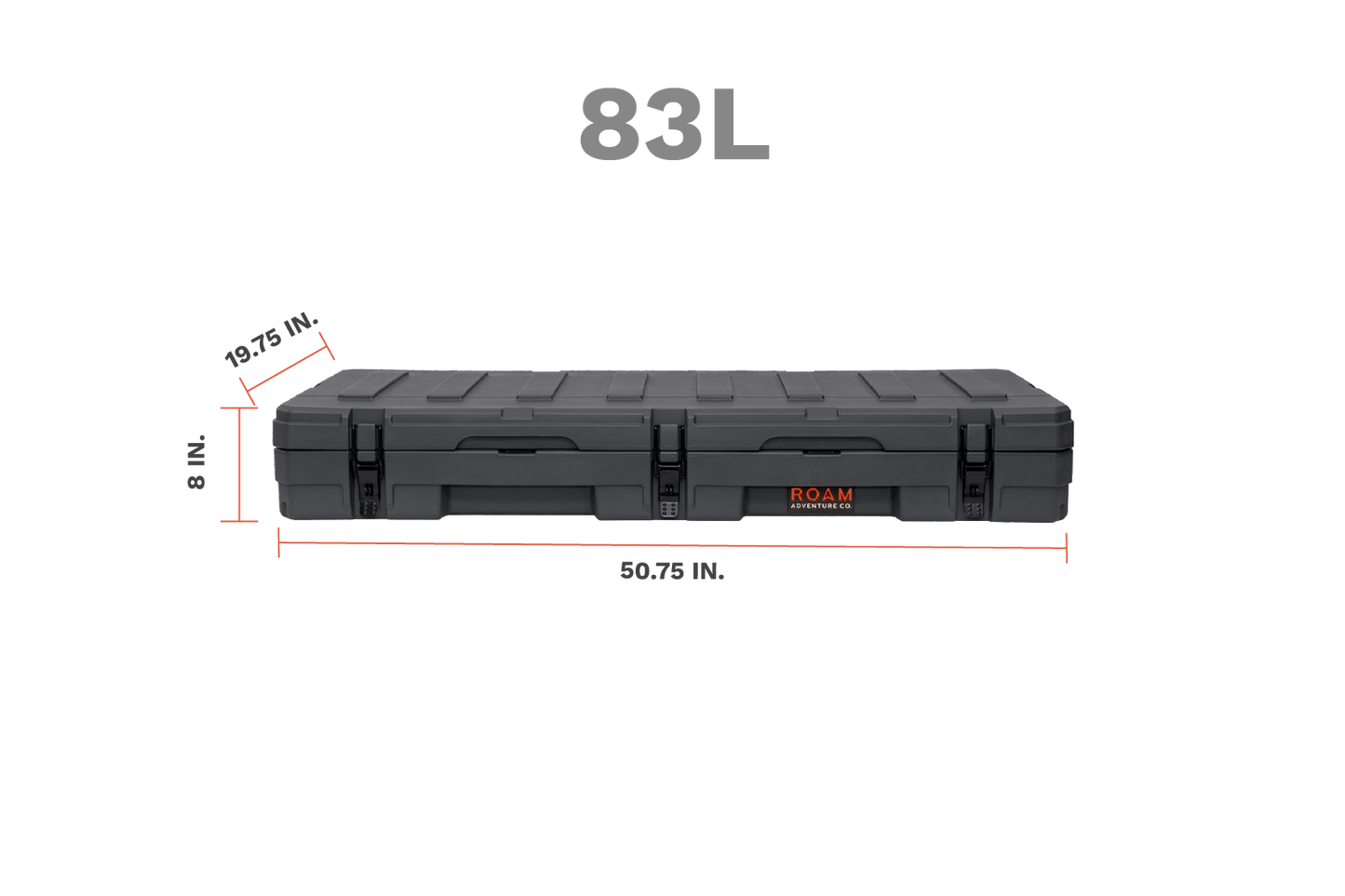 Прочный кейс ROAM 83 л