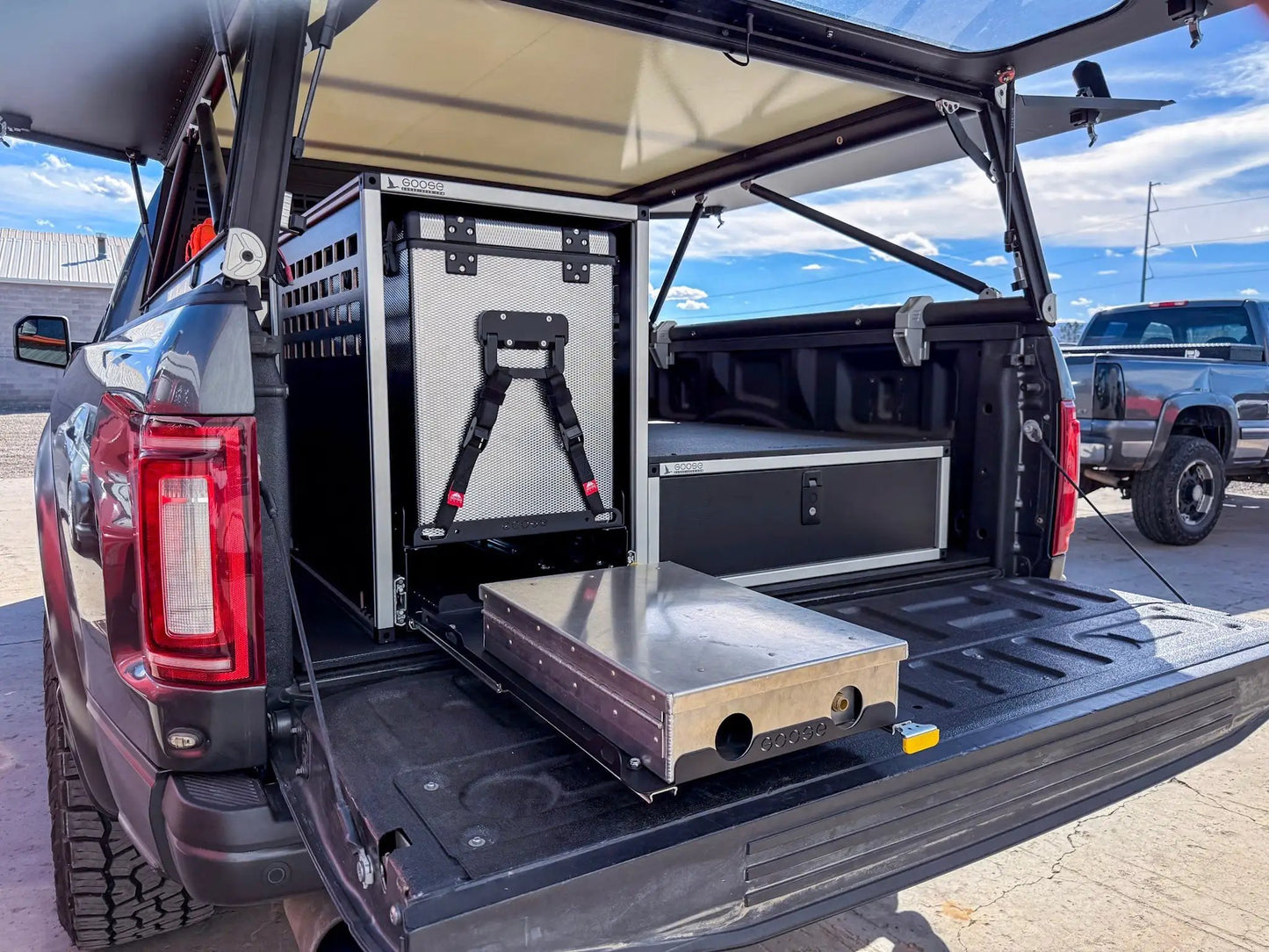SoCal Ultimate Chef and Storage Package for Ford F150 Raptor 2015-2020 2nd Gen. SuperCrew by Goose Gear