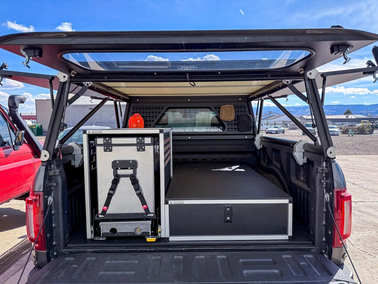 SoCal Ultimate Chef and Storage Package for Ford F150 Raptor 2015-2020 2nd Gen. SuperCrew by Goose Gear