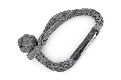 Rough Country Soft Shackle | 7/16 Inch | Gray by Rough Country