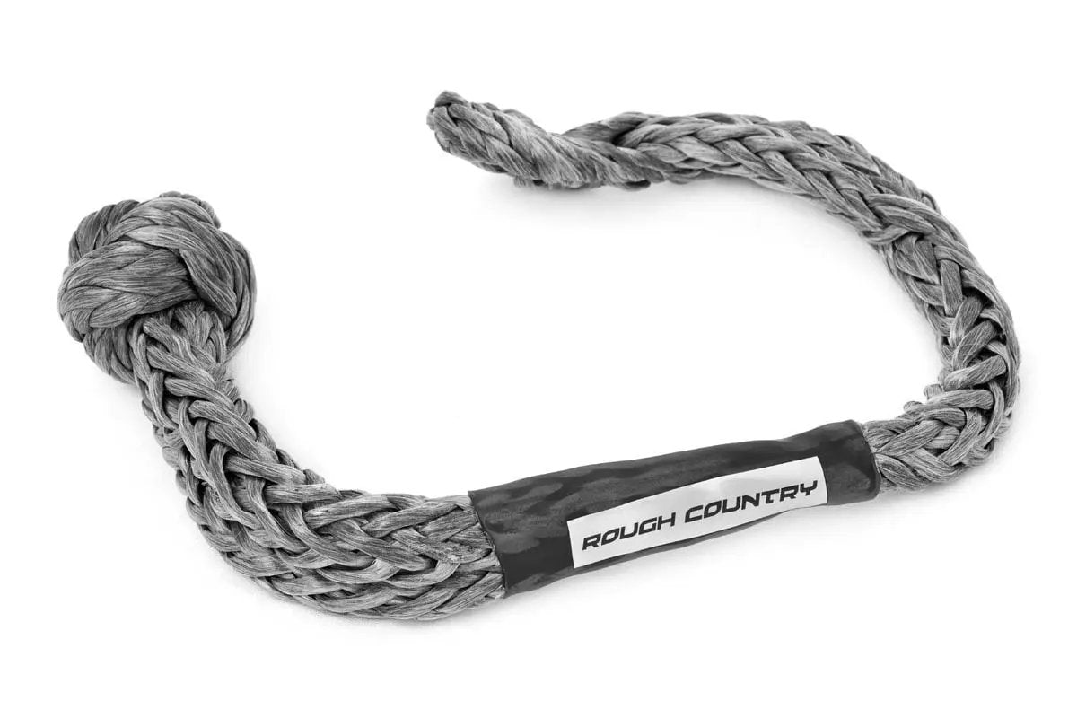 Rough Country Soft Shackle | 7/16 Inch | Gray by Rough Country