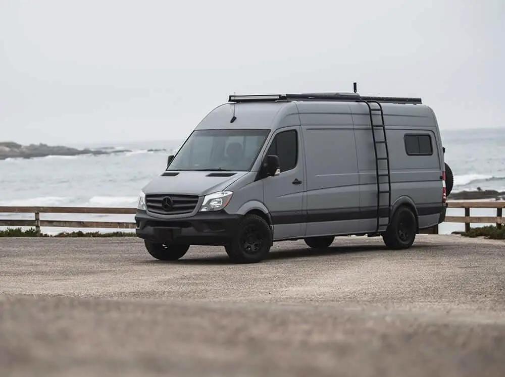 Flatline Van Co. Sprinter Van Low Pro Roof Rack , 170" Wheelbase by Flatline Van Co.
