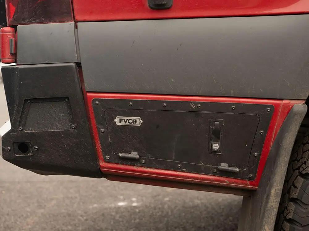 Flatline Van Co. Sprinter Van Rocker Lockers by Flatline Van Co.