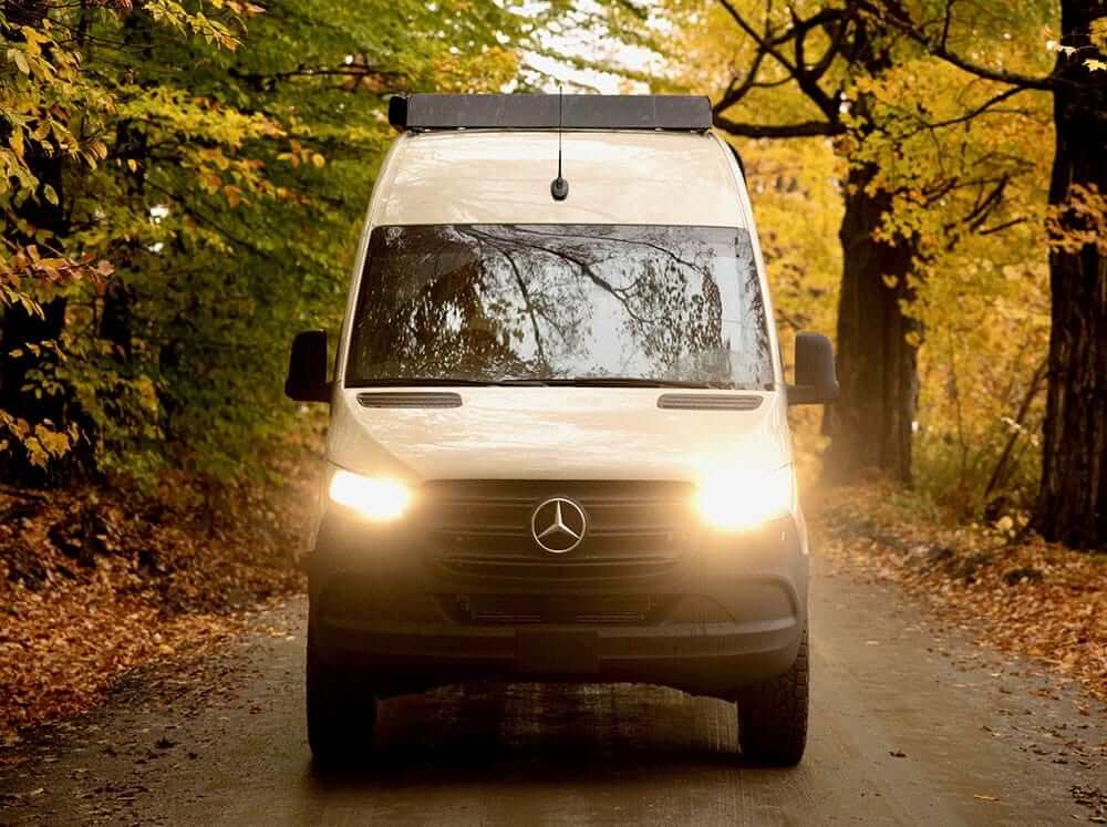 Flatline Van Co. Sprinter Van Standard Roof Rack , 144" High Roof by Flatline Van Co.