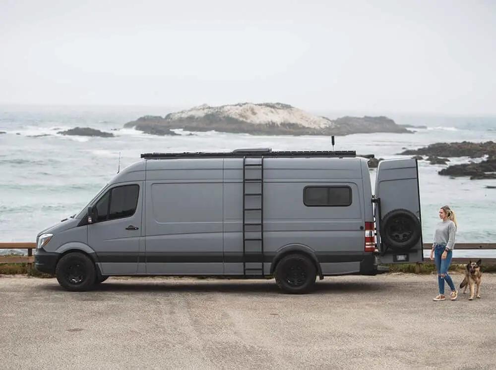 Flatline Van Co. Sprinter Van Low Pro Roof Rack , 170" Wheelbase by Flatline Van Co.