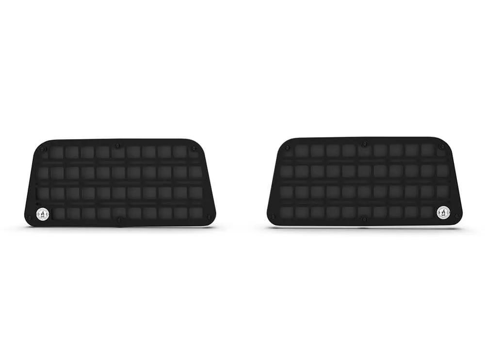 Flatline Van Co. Sprinter Rear Door Window Molle Panels by Flatline Van Co.