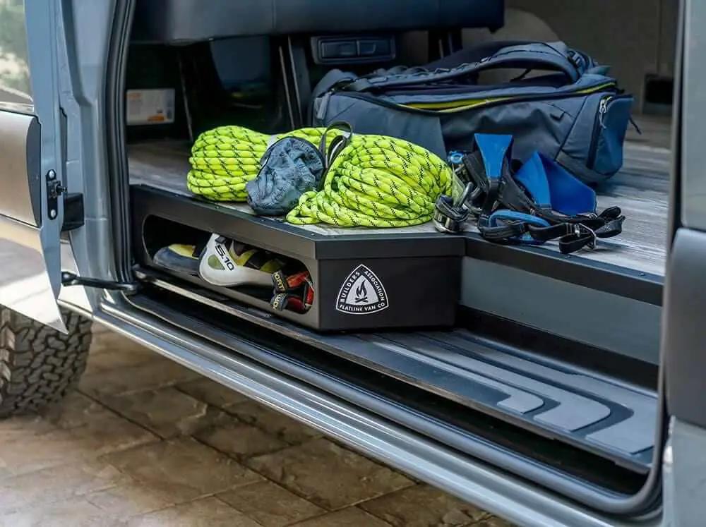 Flatline Van Co. Sprinter Van Step Extension by Flatline Van Co.
