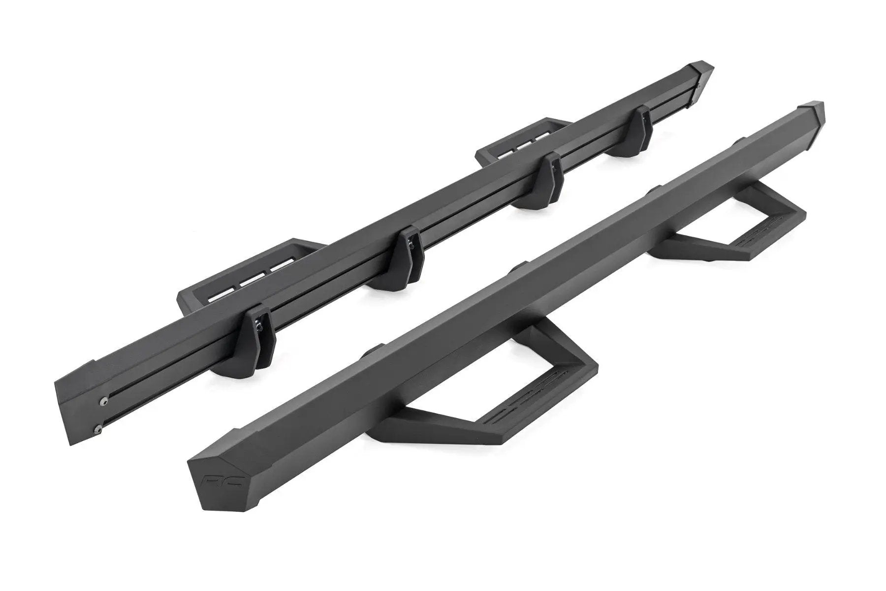 Rough Country SRL2 Adj Aluminum Step | Crew Cab | Chevy/GMC 1500/2500HD (19-26) by Rough Country