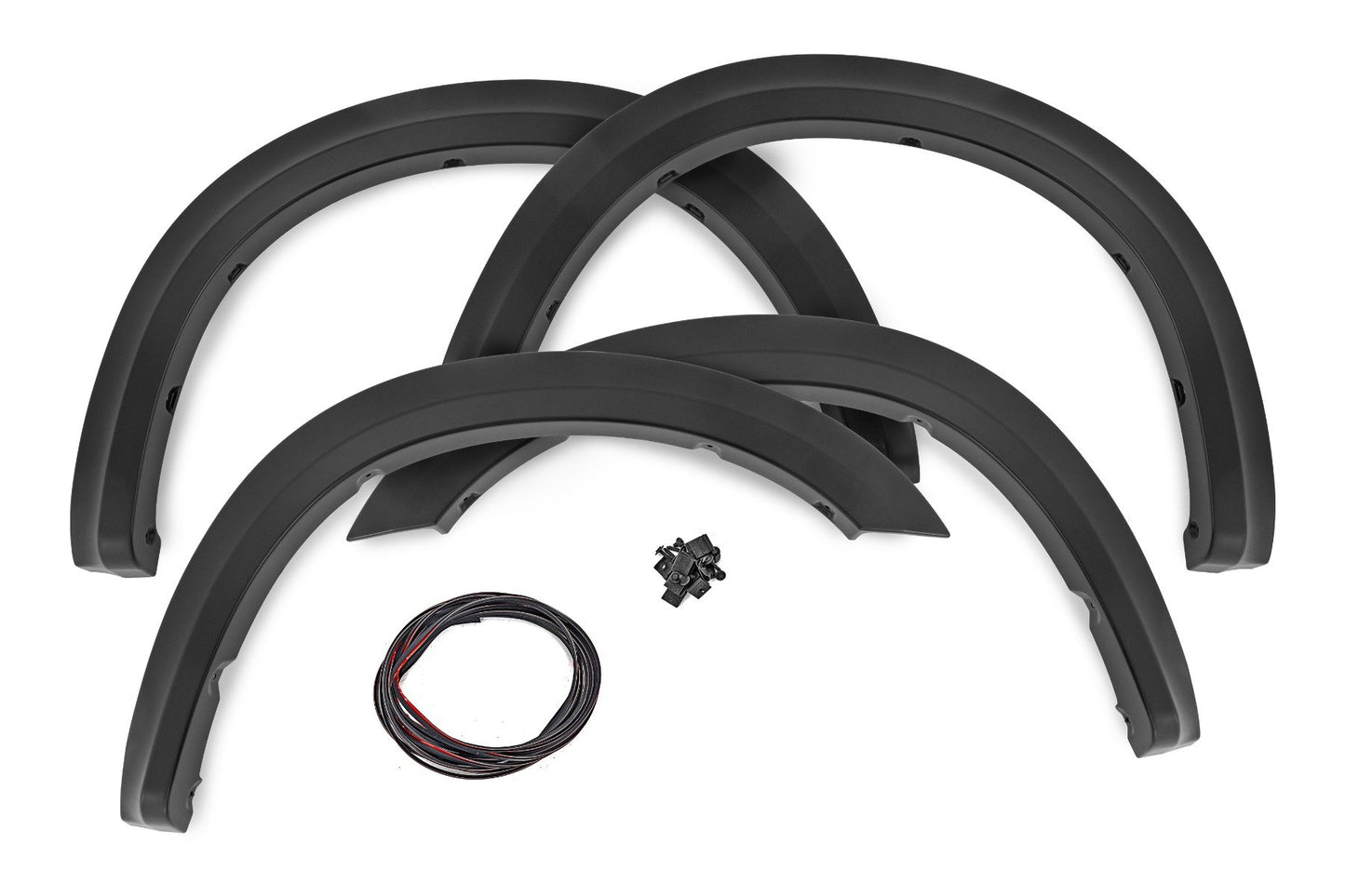Rough Country Fender Flares | Sport | PRV Delmonico Red | Ram 2500/3500 2WD/4WD (2019-2026)