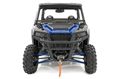 Rough Country LED Light Kit | Lower Windshield | 50" Black Single Row | Polaris General XP 4 1000 by Rough Country