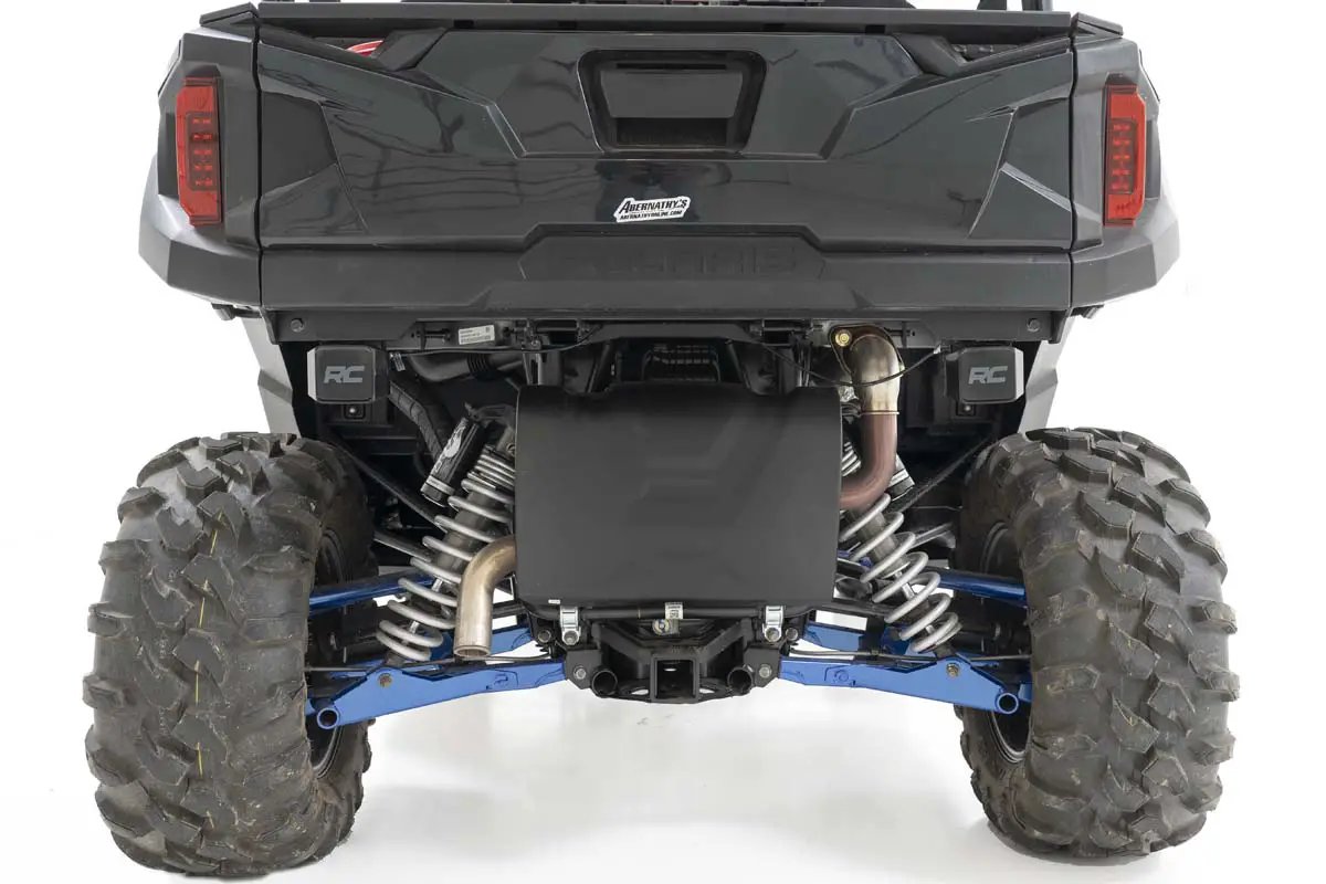 Rough Country LED Light Kit | Under Bed Mount | 2" Black Pair | Spot | Polaris General XP 4 1000 by Rough Country