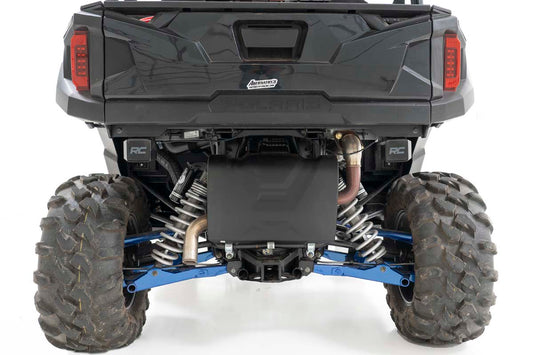 Rough Country LED Light Kit | Under Bed Mount | 2" Black Pair | Spot | Polaris General XP 4 1000