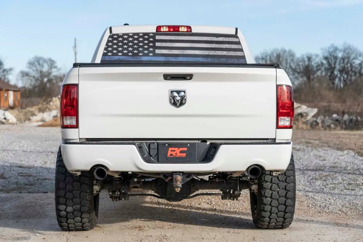 Rough Country Performance Cat-Back Exhaust | Stainless | 4.7L/5.7L | Ram 1500 2WD/4WD (2009-2018 & Classic) by Rough Country