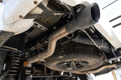 Rough Country Performance Cat-Back Exhaust | Stainless | 4.7L/5.7L | Ram 1500 2WD/4WD (2009-2018 & Classic) by Rough Country