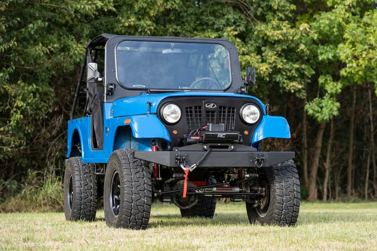 Rough Country Winch Plate | PRO12000S | Mahindra Roxor by Rough Country