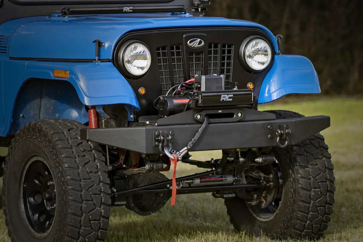 Rough Country Winch Plate | PRO9500S | Mahindra Roxor by Rough Country