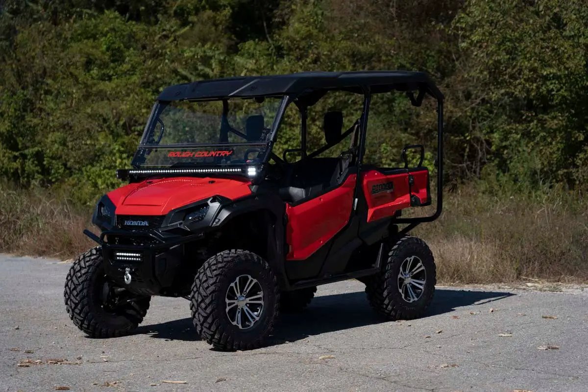 Rough Country LED Light Kit | Cage Mount | 2" Black Pair | Honda Pioneer 1000 by Rough Country