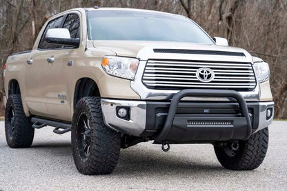 Rough Country Tow Hook Brackets | Bull Bar Support | Toyota Tundra 2WD/4WD (2007-2021) by Rough Country