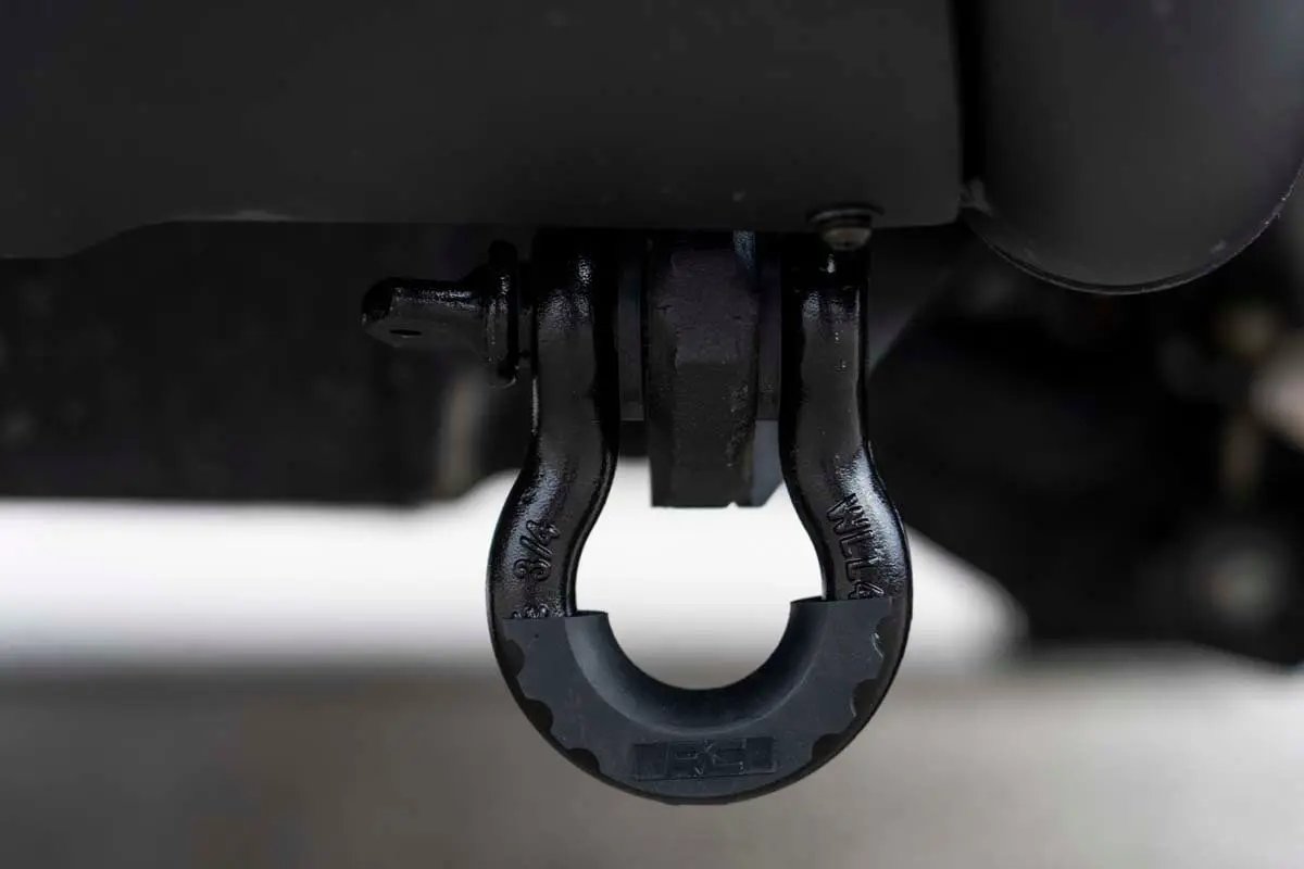 Rough Country Tow Hook Brackets | Bull Bar Support | Toyota Tundra 2WD/4WD (2007-2021) by Rough Country