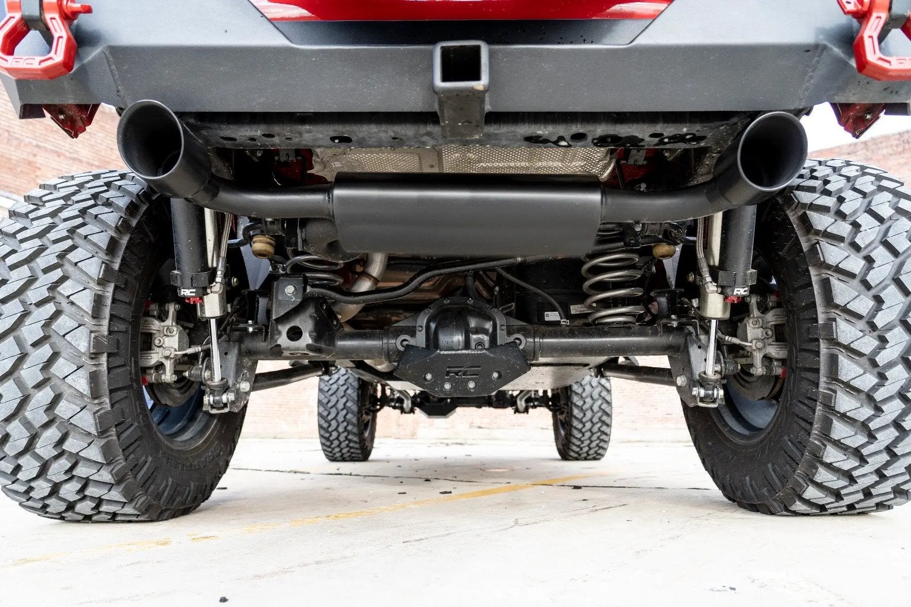 Rough Country Performance Exhaust | Dual Outlet | Jeep Wrangler JL (18-26)/Wrangler Unlimited (18-26) by Rough Country
