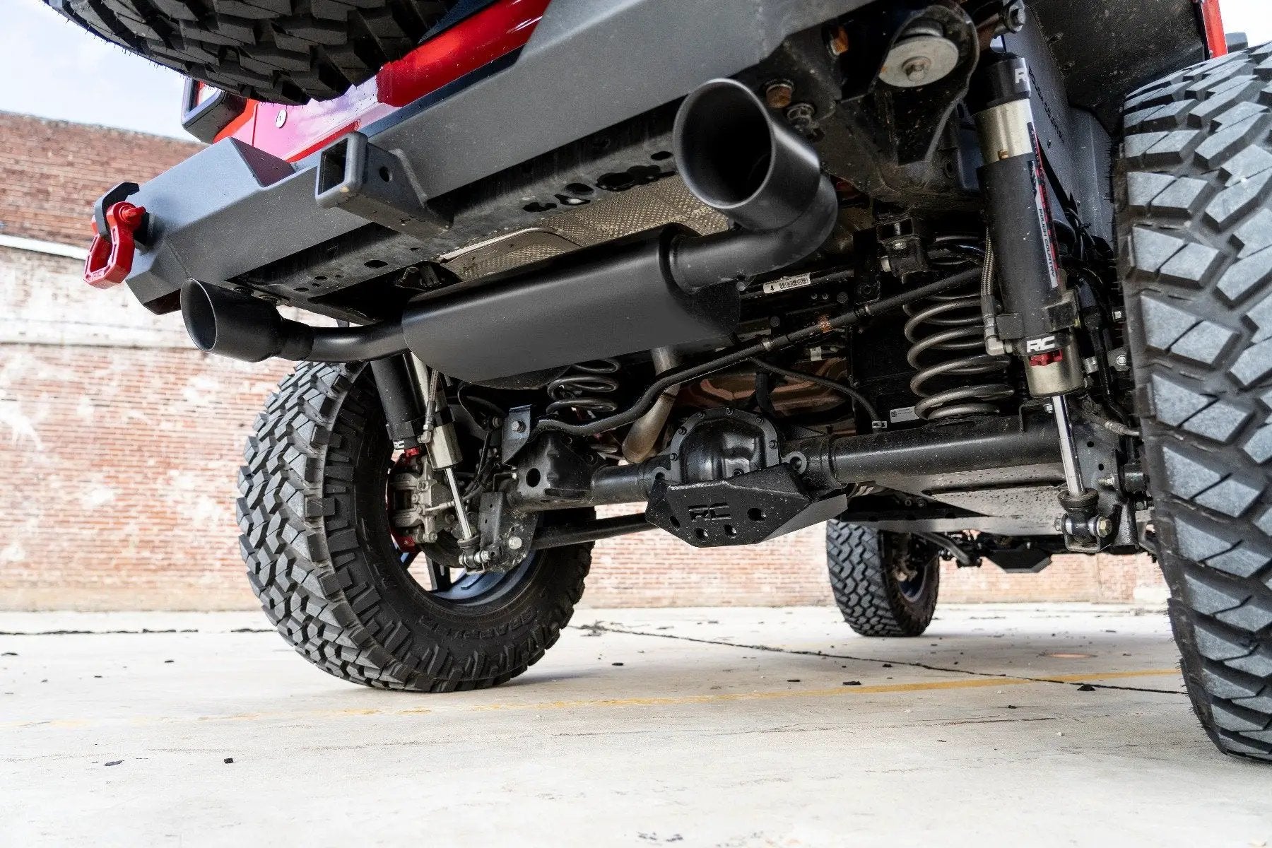Rough Country Performance Exhaust | Dual Outlet | Jeep Wrangler JL (18-26)/Wrangler Unlimited (18-26) by Rough Country