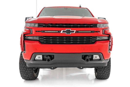 Rough Country Tow Hook Brackets | Chevy Silverado 1500 2WD/4WD (2019-2022)