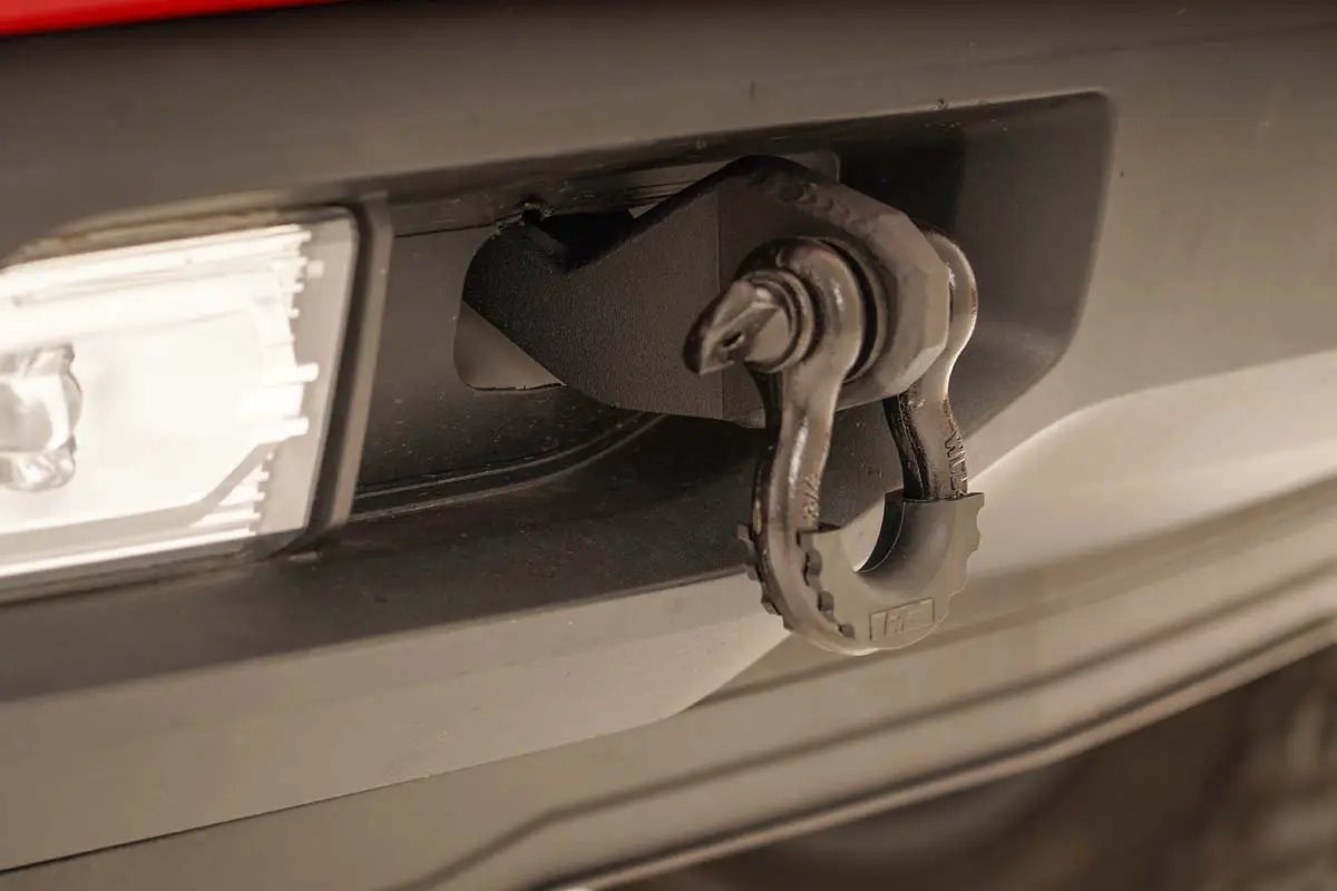 Rough Country Tow Hook Brackets | Chevy Silverado 1500 2WD/4WD (2019-2022) by Rough Country