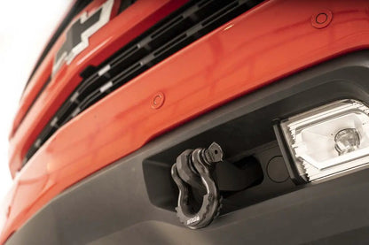 Rough Country Tow Hook Brackets | D-Ring Combo | Chevy Silverado 1500 2WD/4WD (2019-2022) by Rough Country