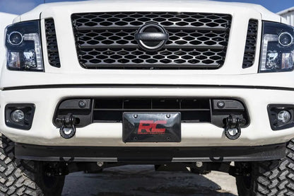 Rough Country Tow Hook Brackets | Nissan Titan 2WD/4WD (2017-2024) by Rough Country