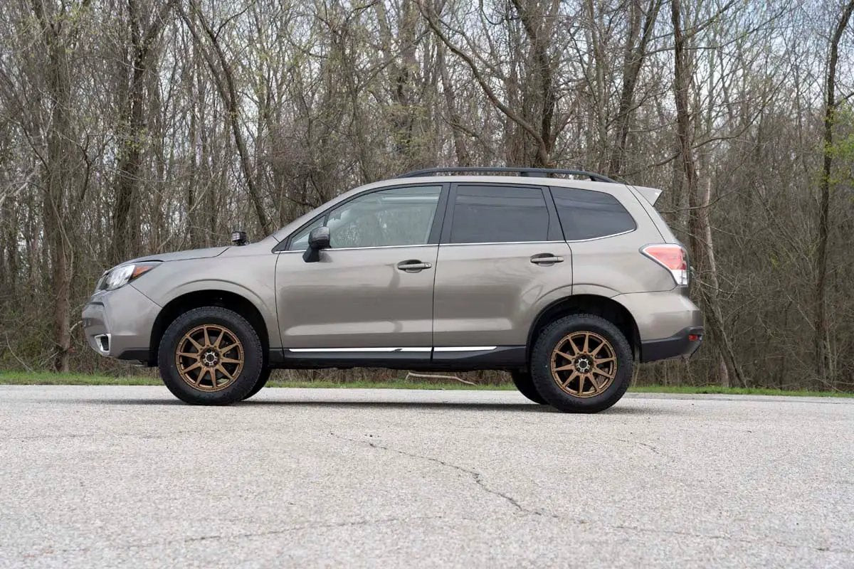 Rough Country 2 Inch Lift Kit | Loaded Strut | Subaru Forester 4WD (2014-2018) by Rough Country