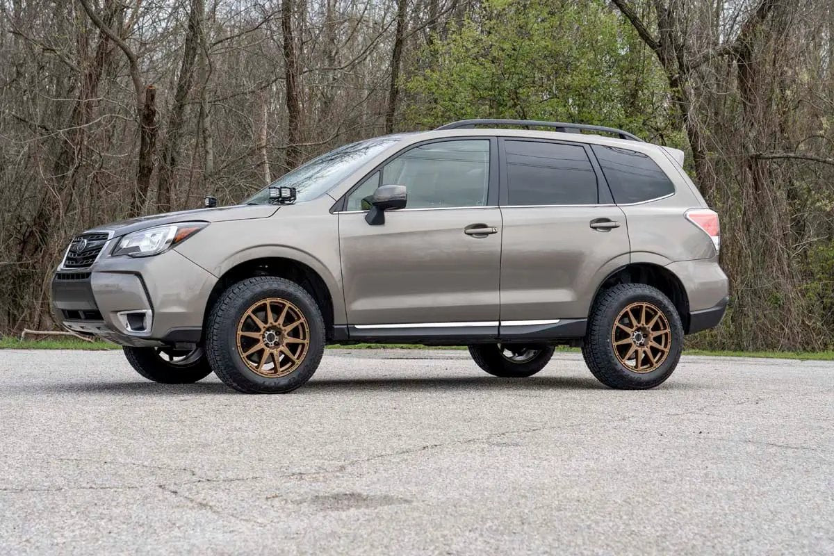 Rough Country 2 Inch Lift Kit | Loaded Strut | Subaru Forester 4WD (2014-2018) by Rough Country