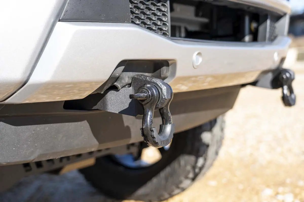 Rough Country Tow Hook Brackets | D-Ring Combo | Ford Ranger 2WD/4WD (2019-2023) by Rough Country
